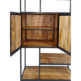 Partement de placard d'étagère de bibliothèque 100x193x36cm