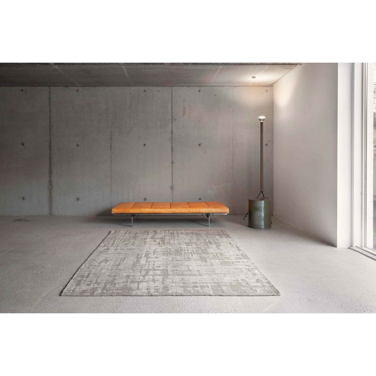 Tapis Eco - Dry Beige - Tapis marron et beige