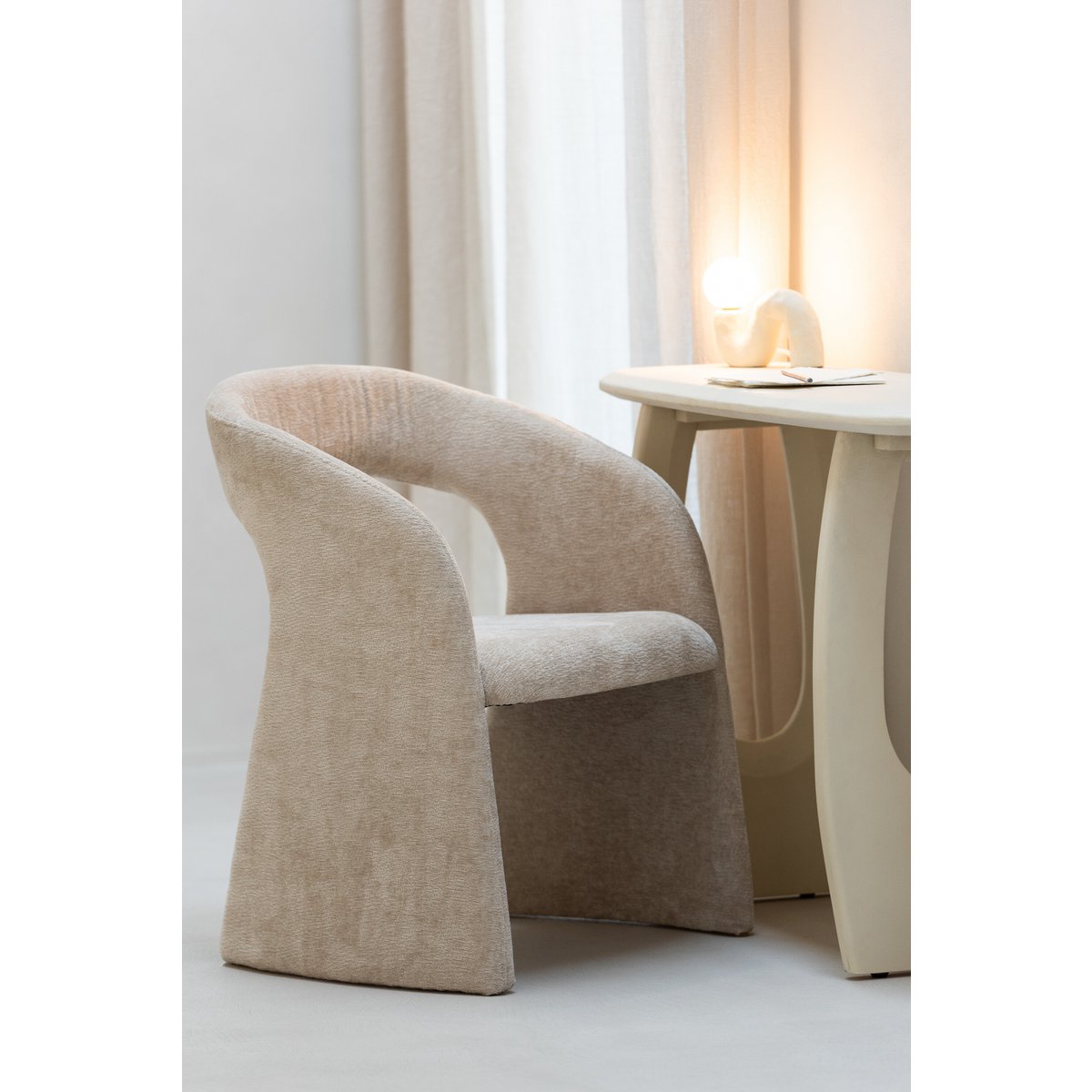 Chaise Anis - mise en scène décorative