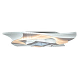LED Plafond LAMBRE EFFET "LIORA" Ø 48 cm, avec de nombreuses fonctions, y compris la télécommande