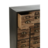 Dimensions de l'armoire J-Line avec échelle