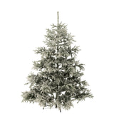 Sapin de Noël J-Line 420 LED Snowy - vue générale avec éclairage