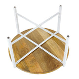 Table basse Ø75 cm table d'appoint de salon table de salon rond