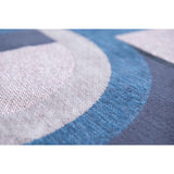 Tapis Eco - Bleu Camel - Tapis marron et bleu