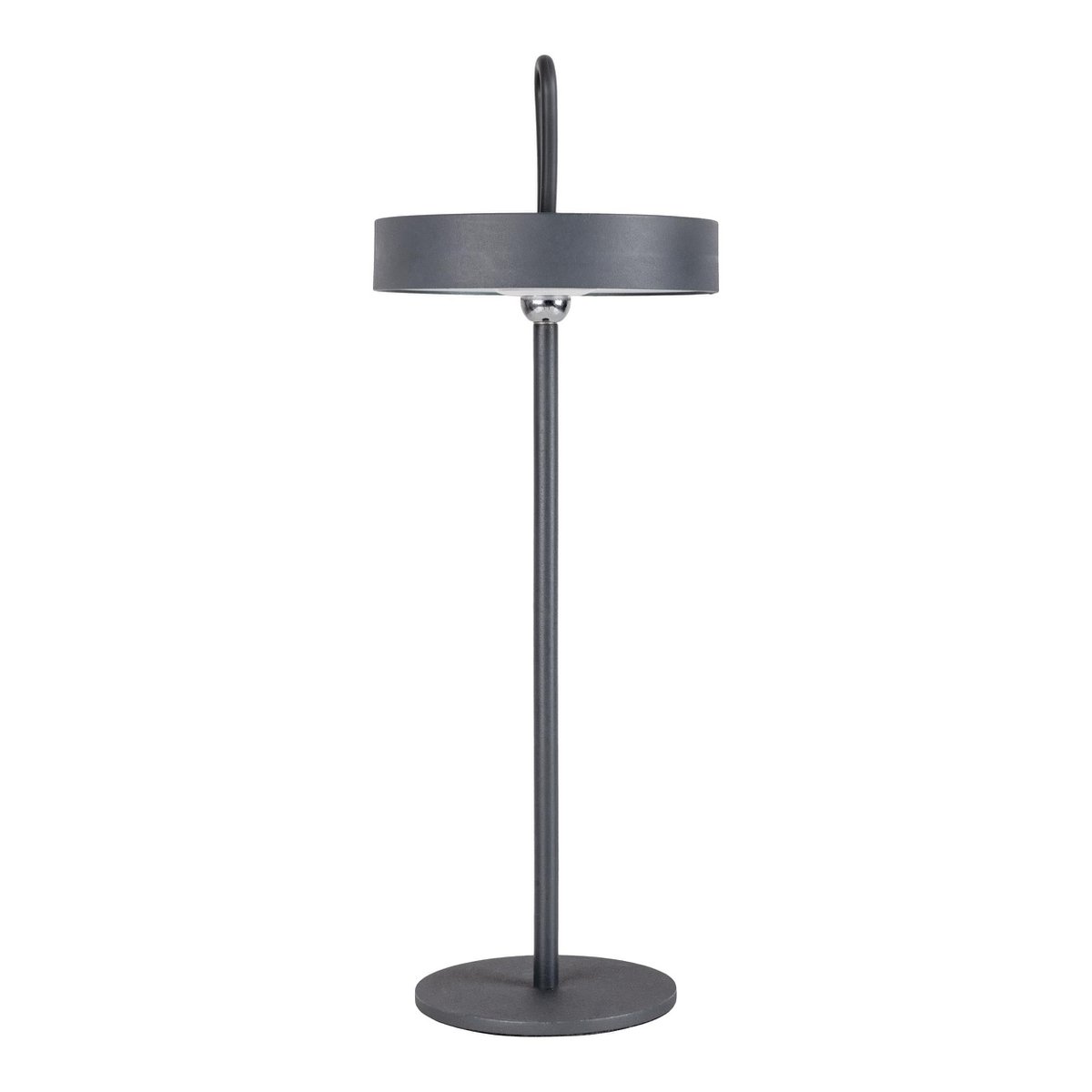 Vue latérale de la lampe Ella, mettant en avant son pied