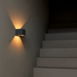 Applique murale rechargeable en pierre grise