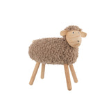 Mouton J-Line dans un salon élégant - ambiance chaleureuse