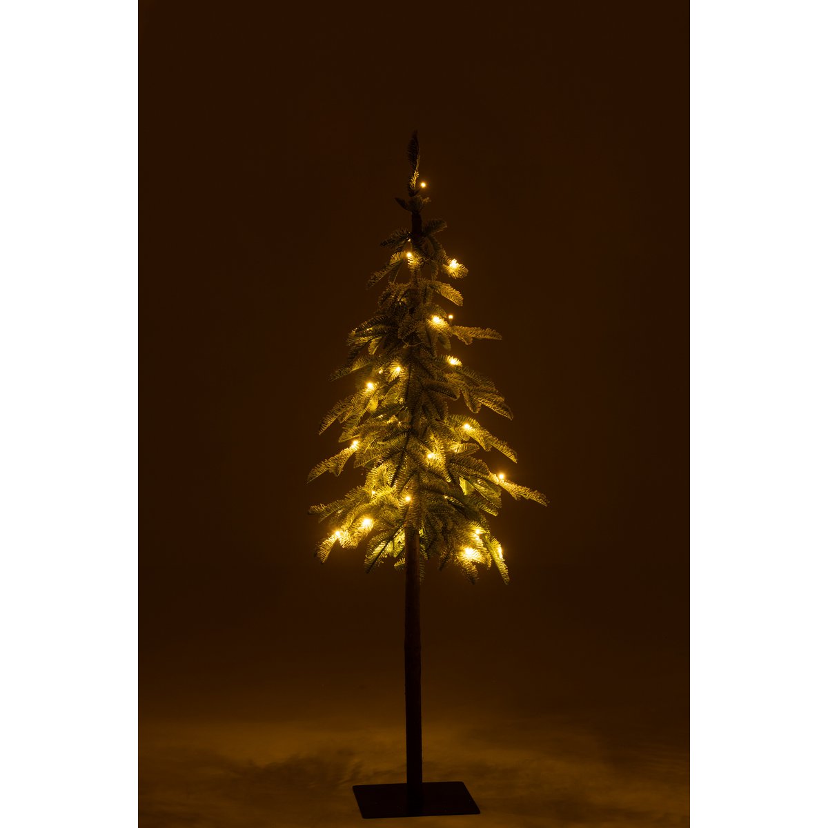 Ambiance festive avec le sapin de Noël J-Line Petit vert neige