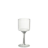 Lanterne J-Line Bougeoir Seni - verre - transparent - petit