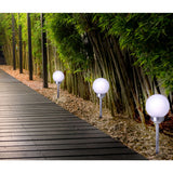 Piquet de sol sphérique extérieur LED d: 30cm