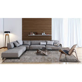 Tapis Eco - Gris Ebène - Tapis marron et gris