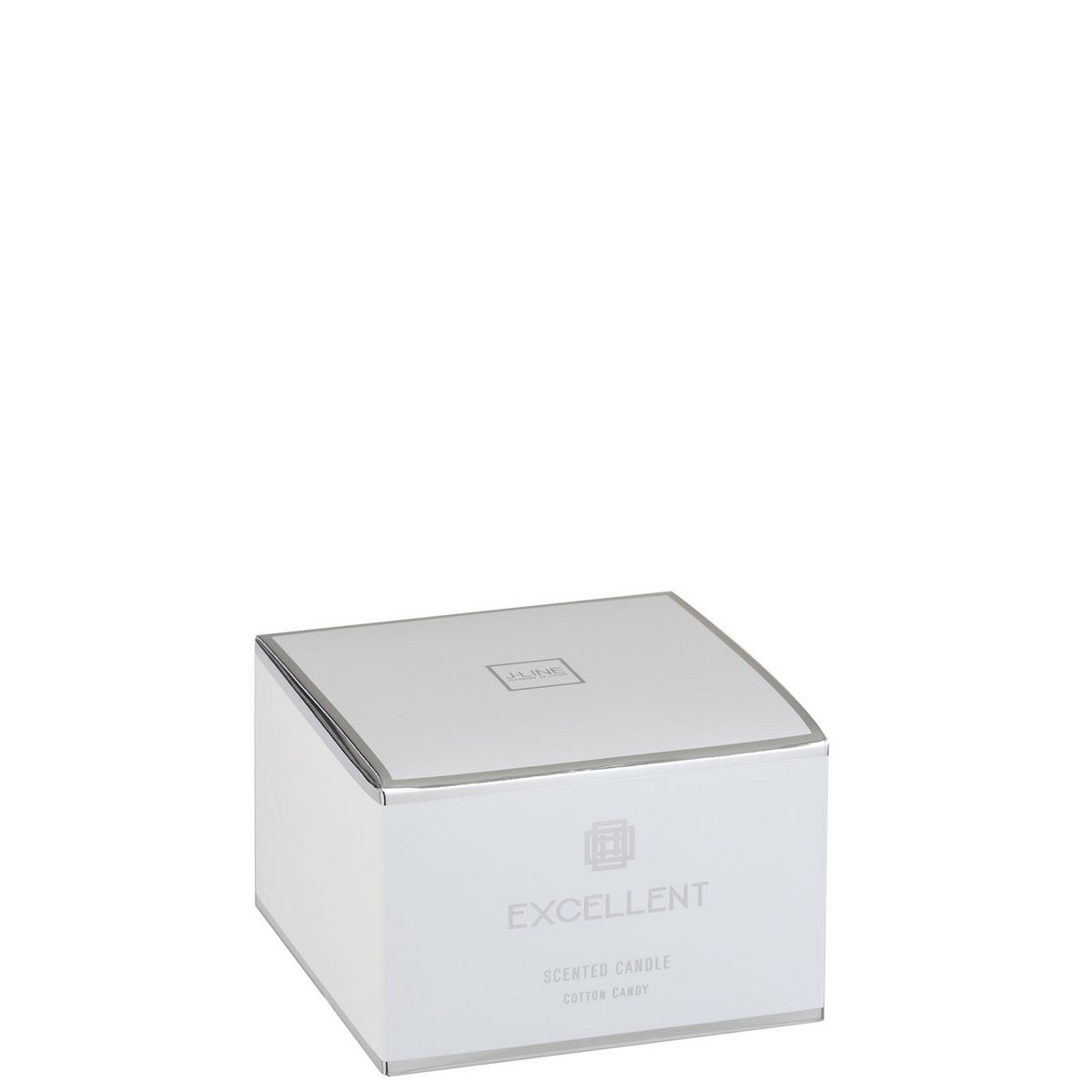 Vue latérale de la bougie parfumée J-Line Excellent - Cotton Candy