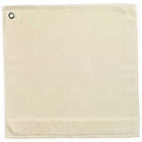 Essuie-mains oeillet Curl Ivoire 50 x 50
