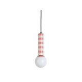 Lampe à suspension rayée