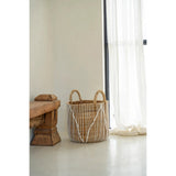 Le panier de macrame cousu droit - M