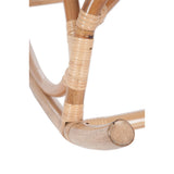 Rocking chair J-Line en rotin naturel