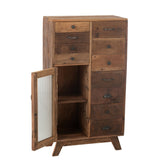 Vue de dos de l'armoire J-Line, structure robuste