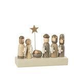 Bougies Crèche J-Line sur table - décoration intérieure élégante