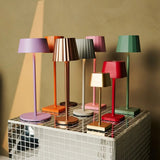 Lampe de table sans fil noire Yannick