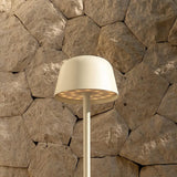 Lampe de table rechargeable Anton Vanille