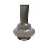 Vase Bolombo Elite en verre gris