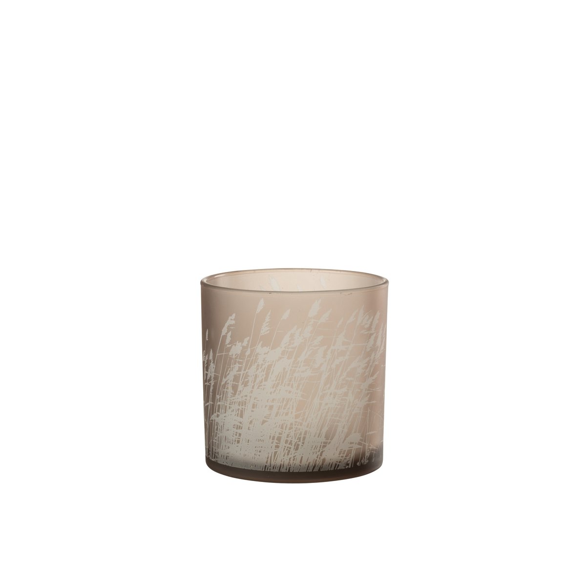 Lanterne J-Line en verre beige, ambiance décorative bohème