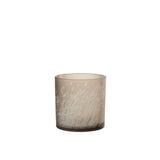 Lanterne J-Line en verre beige, ambiance décorative bohème