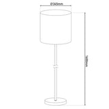 Lampe debout "New York", lampadaire en métal classique avec souffleur de texte en gris, avec socket E27, 160 cm de haut, parfait pour le salon, la salle à manger, le couloir et le bureau