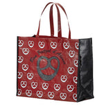 Grand Sac Shopping Bretzel Rouge 36 x 44