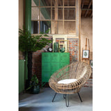 J-Line Armoire 9 Portes Métal Vert
