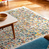 Eco Rug - United - Tapis multicolore