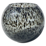 Vase Guépard gris du Zambèze en verre