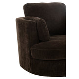 Fauteuil lounge J-Line, détail des accoudoirs