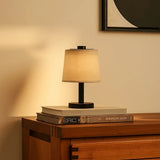 Lampe rechargeable en bois noir Rover