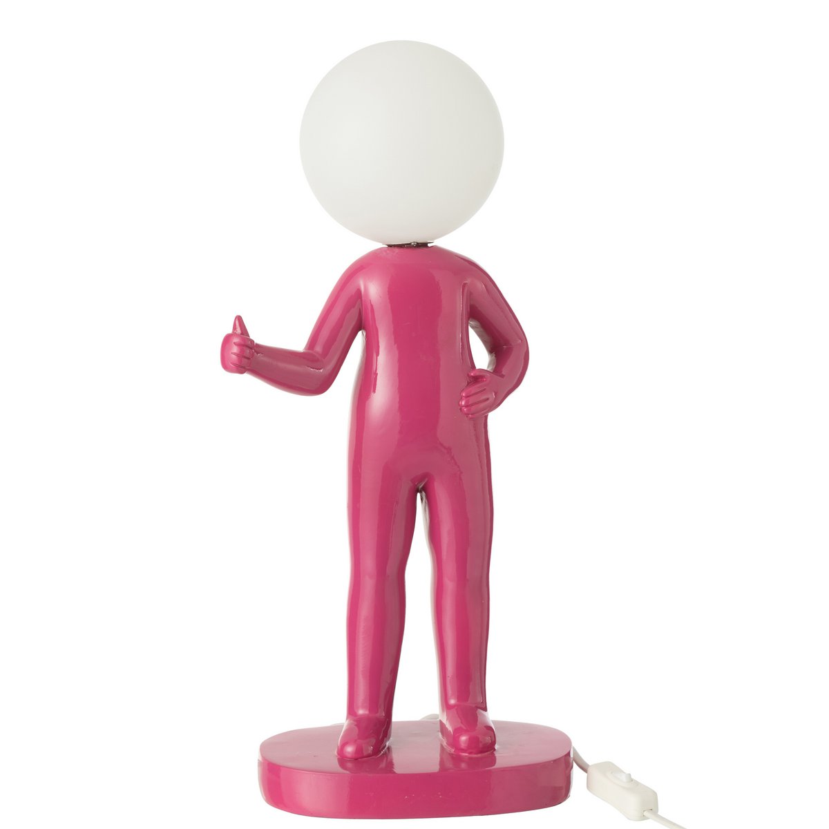 Ambiance intérieure avec la lampe de table J-Resin