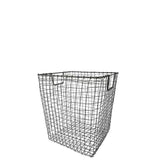 Panier en métal XL noir