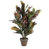 Plante artificielle Croton Vert