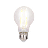 Lampe filamentale à LED 6 set avec e14 version 8 watts, en métal et en verre, clair