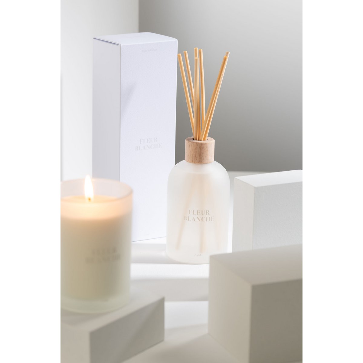 Diffuseur J-Line Fleur Blanche - ambiance relaxante