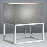 Lampe de table avec abat-jour textile "Alfa"