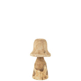 Pot Cloche Champignon Naturel J-Line - Élégant et raffiné