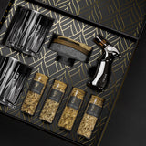 Kit de fumage à whisky en granit avec copeaux de bois