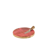 Planche à fromage J-Line en bois rose, vue de face