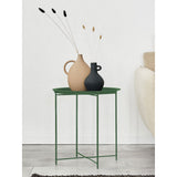 Tableuse Ø 47 H 51 2. Choisissez la table de balcon de table de jardin Terasses Table Round Alberta Metal Small Ver