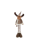 Figurine J-Line Moose Telescopique en textile, vue de face