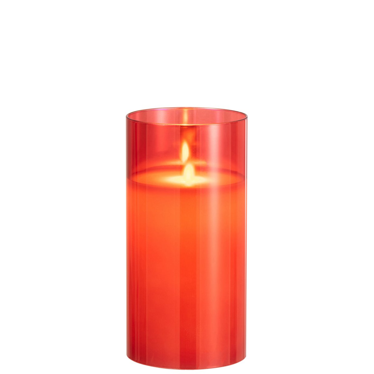 Lampe J-Line Shiny en situation, éclairant un salon moderne