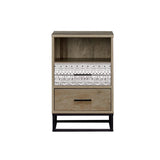 Commode scandinave Moebilia vue de face avec tiroirs fermés