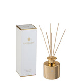 Flacon de bâtonnets parfumés J-Line avec bouchon doré