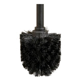 Brosse de toilette Lodi beige avec manche en métal