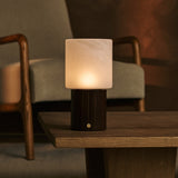 Lampe de table rechargeable marron foncé Ingmar